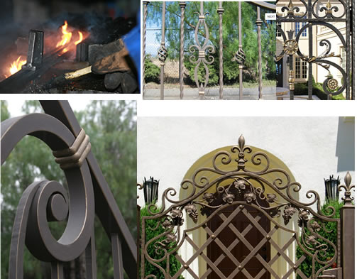 如何让��L别铁艺大门的好坏