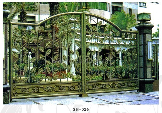 冬季铁艺大门如何上色